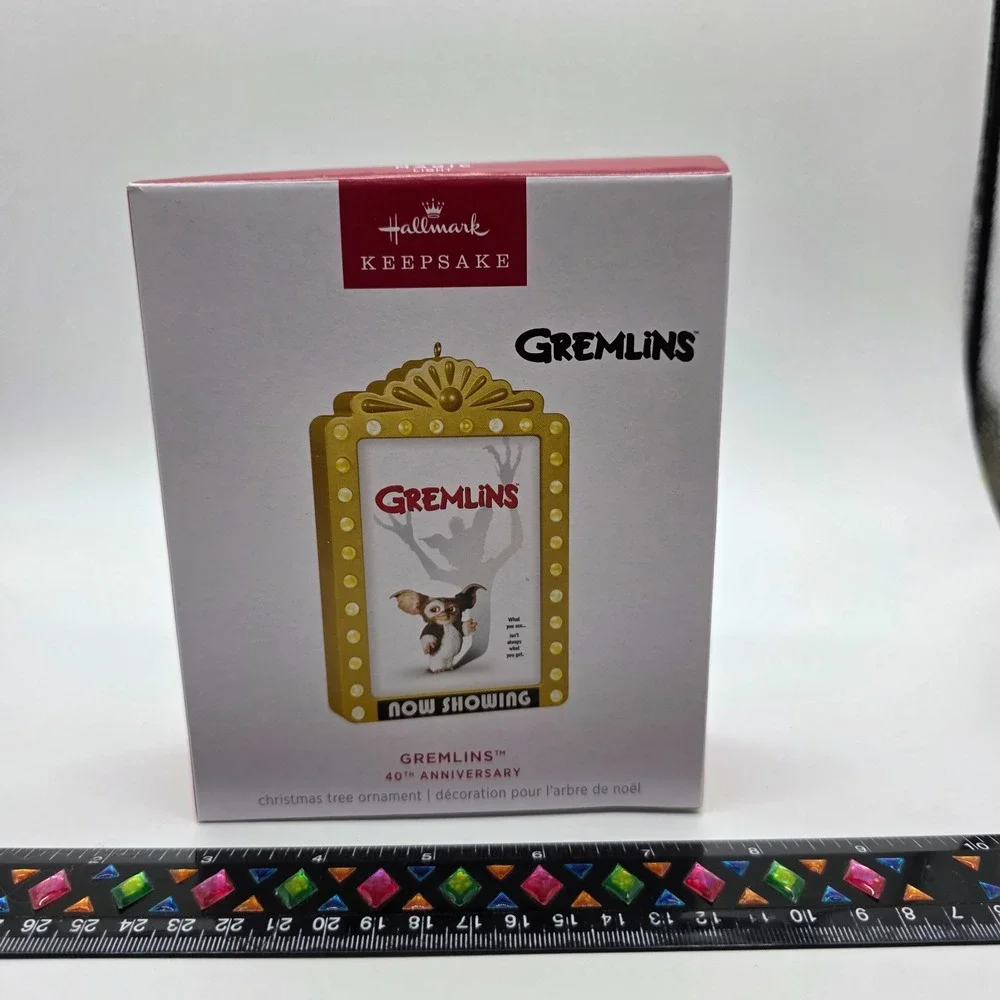 2024 Hallmark Gremlins 40th Anniversary Movie Poster Ornament Magic Light NEW‎